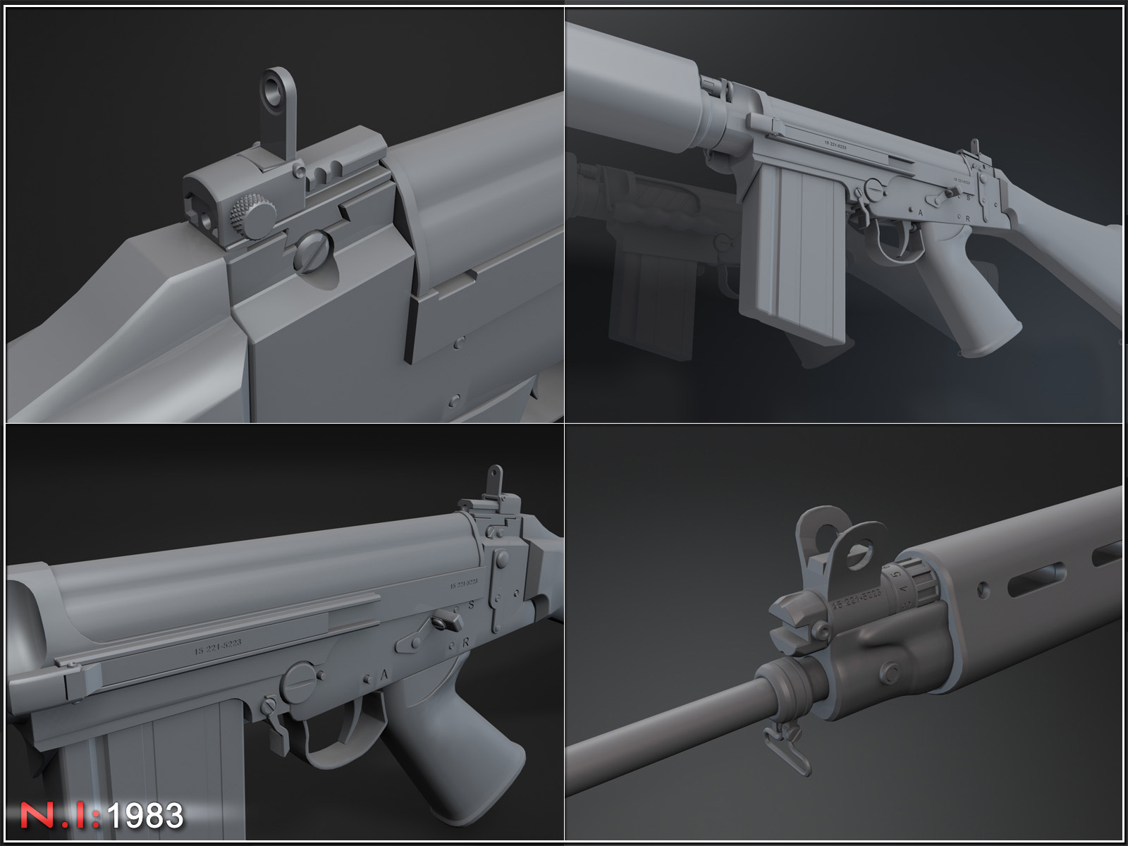 rifle