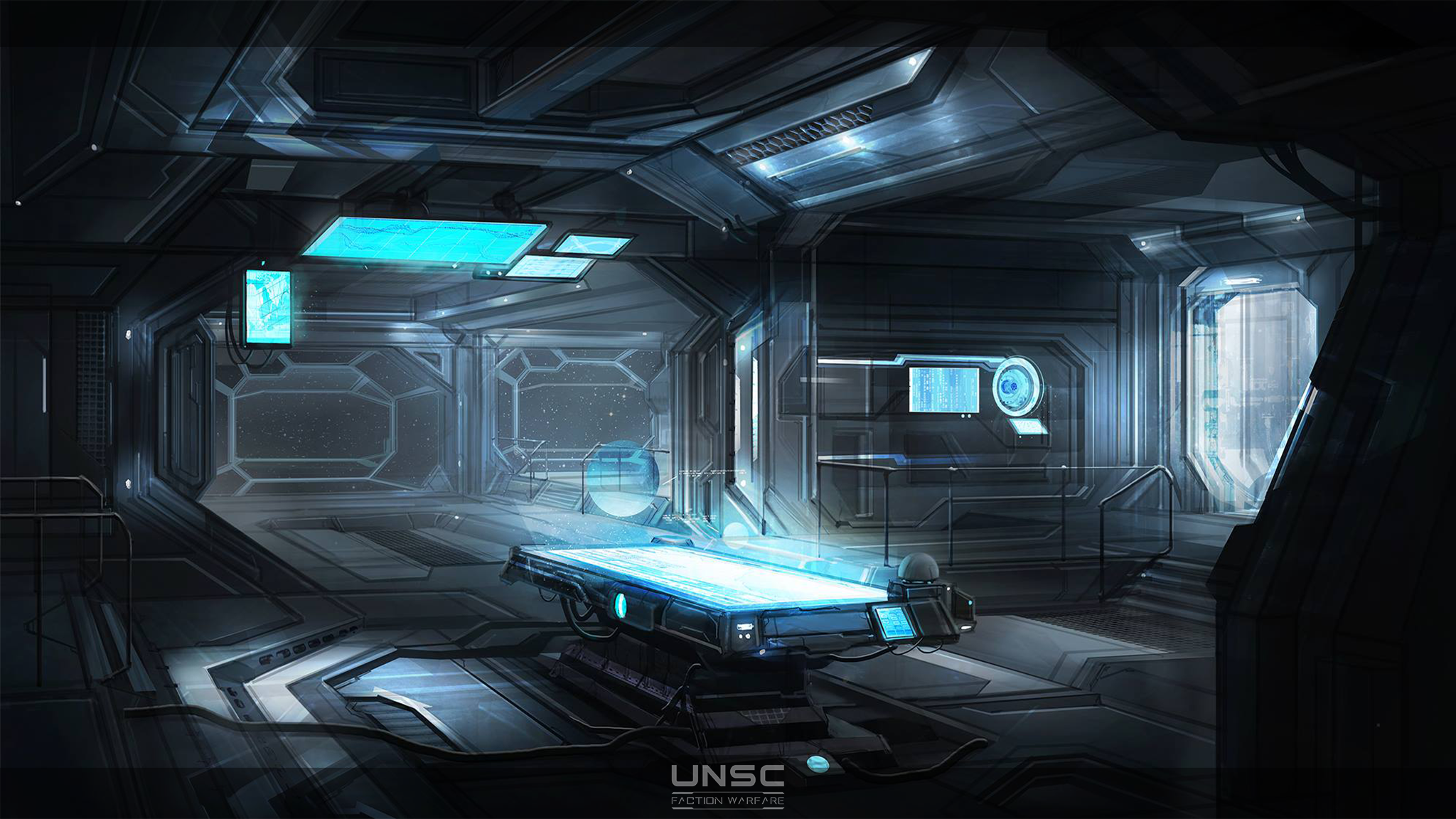 Concept Art - UNSC Ship Bridge image - Mod DB