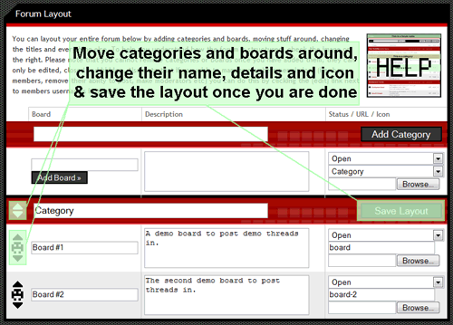 Change your layout easily