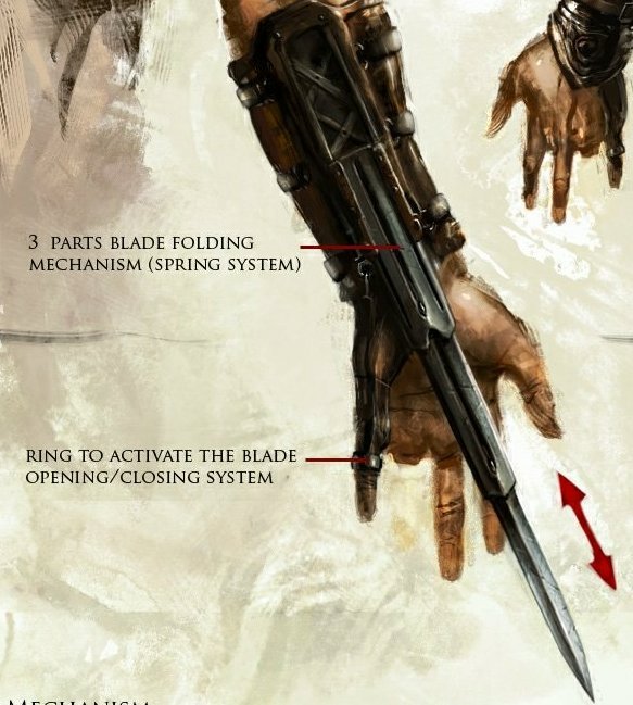 assassins creed brother hood hidden blade