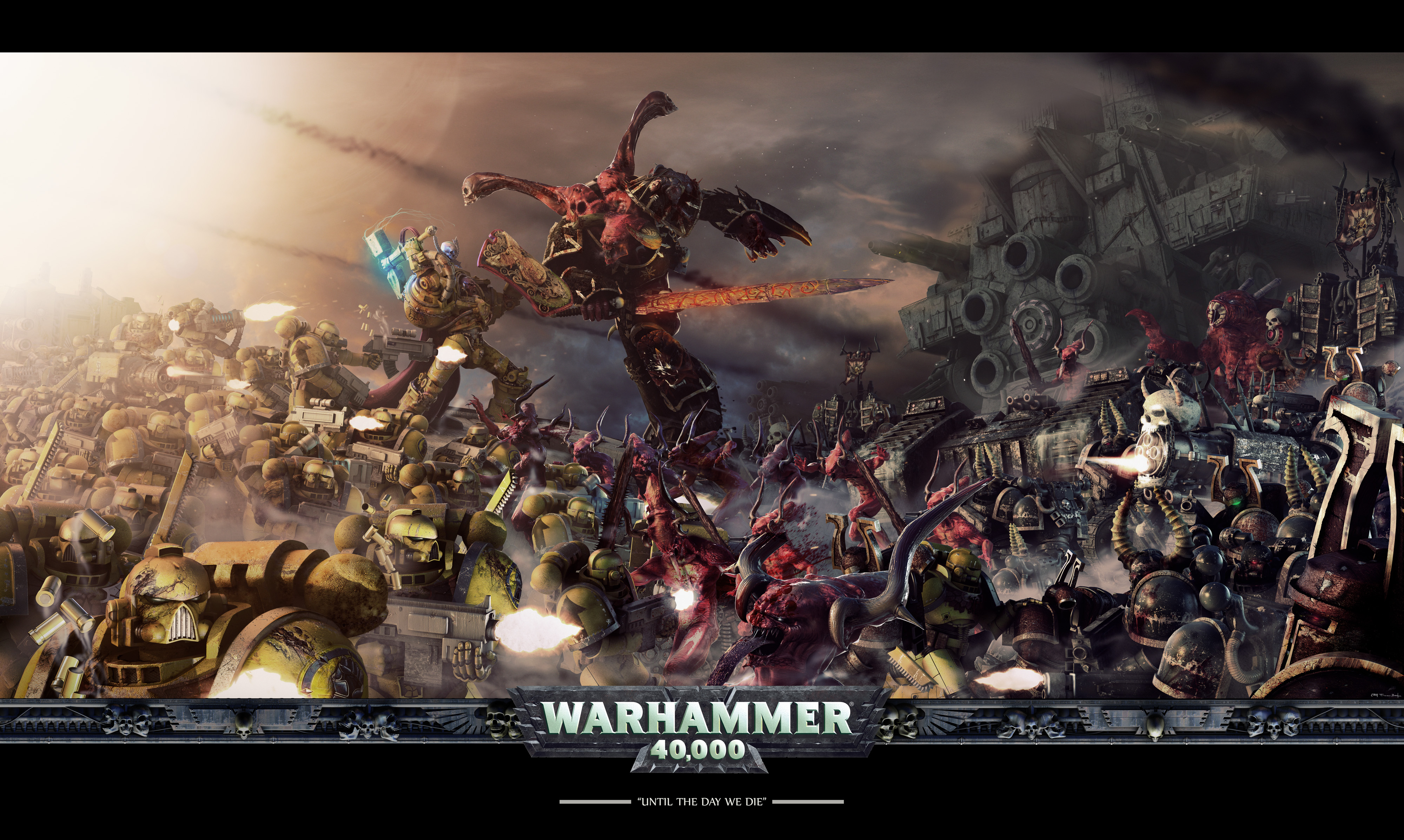 Look A Titan Fix Bayonets Warhammer 40k Meme Generator