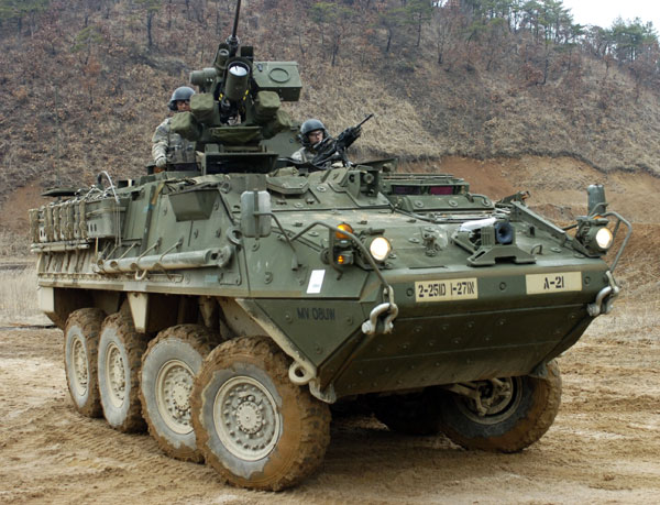 stryker tank