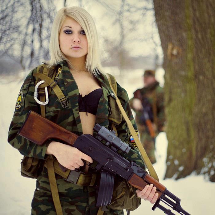 Russian Woman Soldier 78