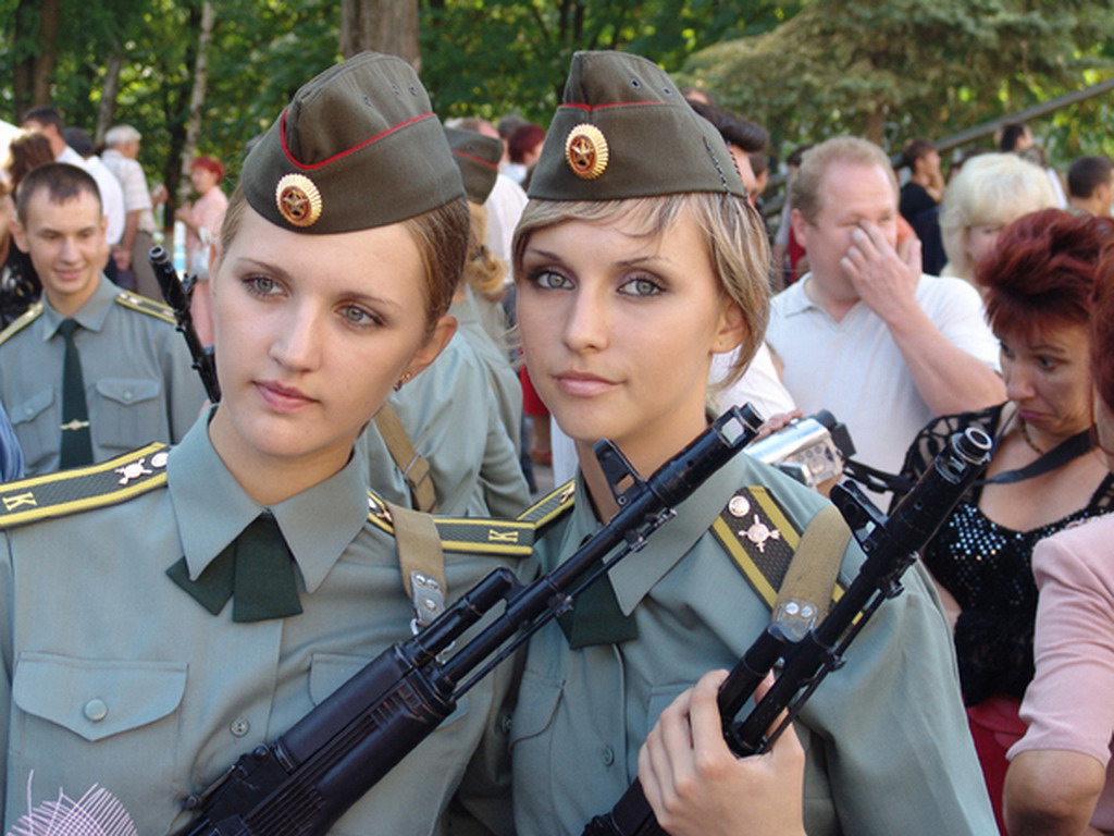 Russian Woman Soldier 90