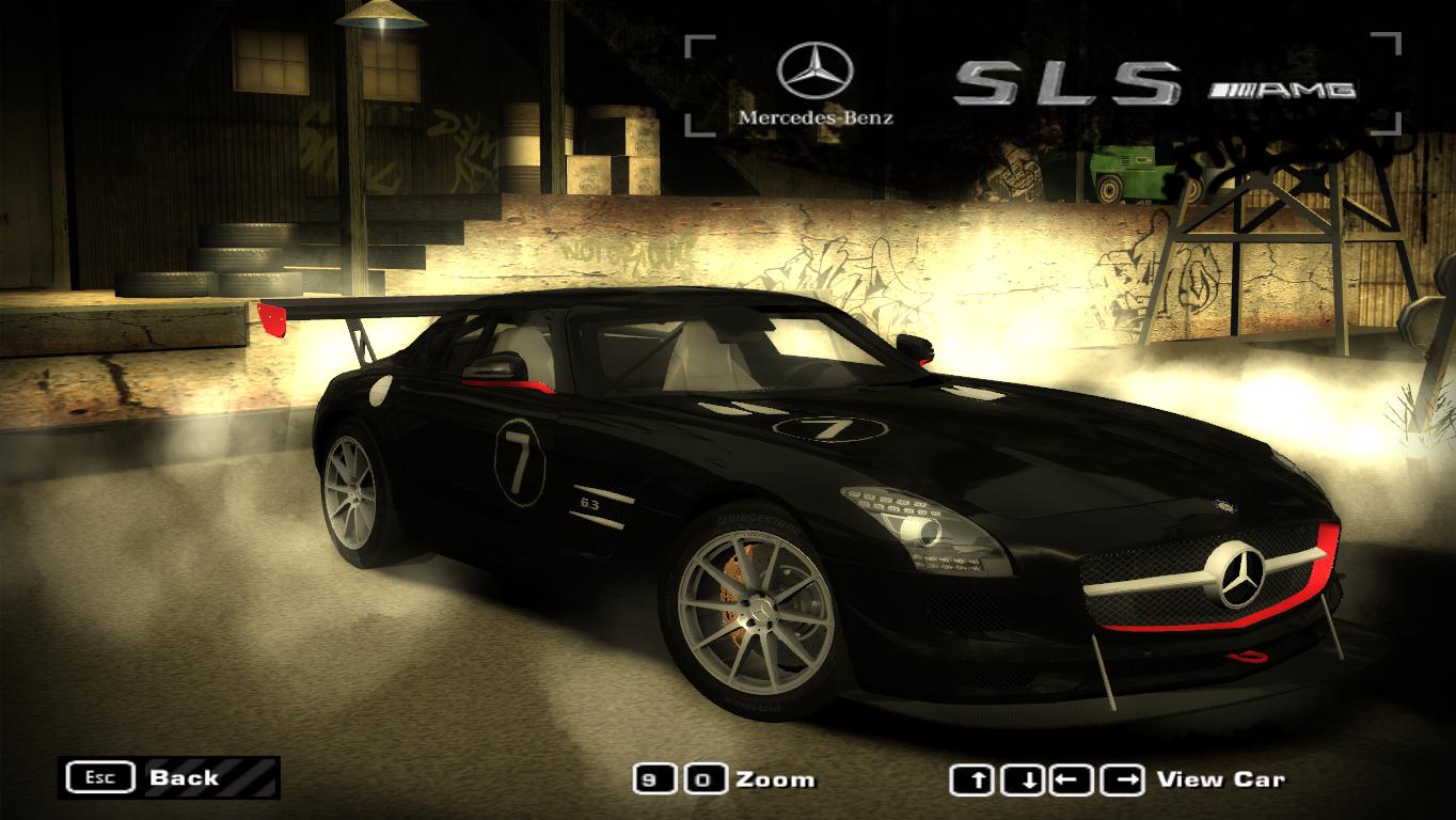Nfs most wanted mercedes sls location