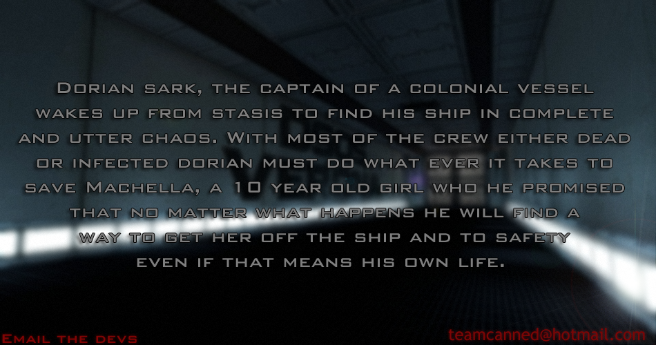  Cpt. Dorian Sark of the DSOS-Verona awoke from being in HYPERSLEEP for about 1 year or so he thought, he has been a sleep much longer much, much, longer and the only thing he can do is RUN. 