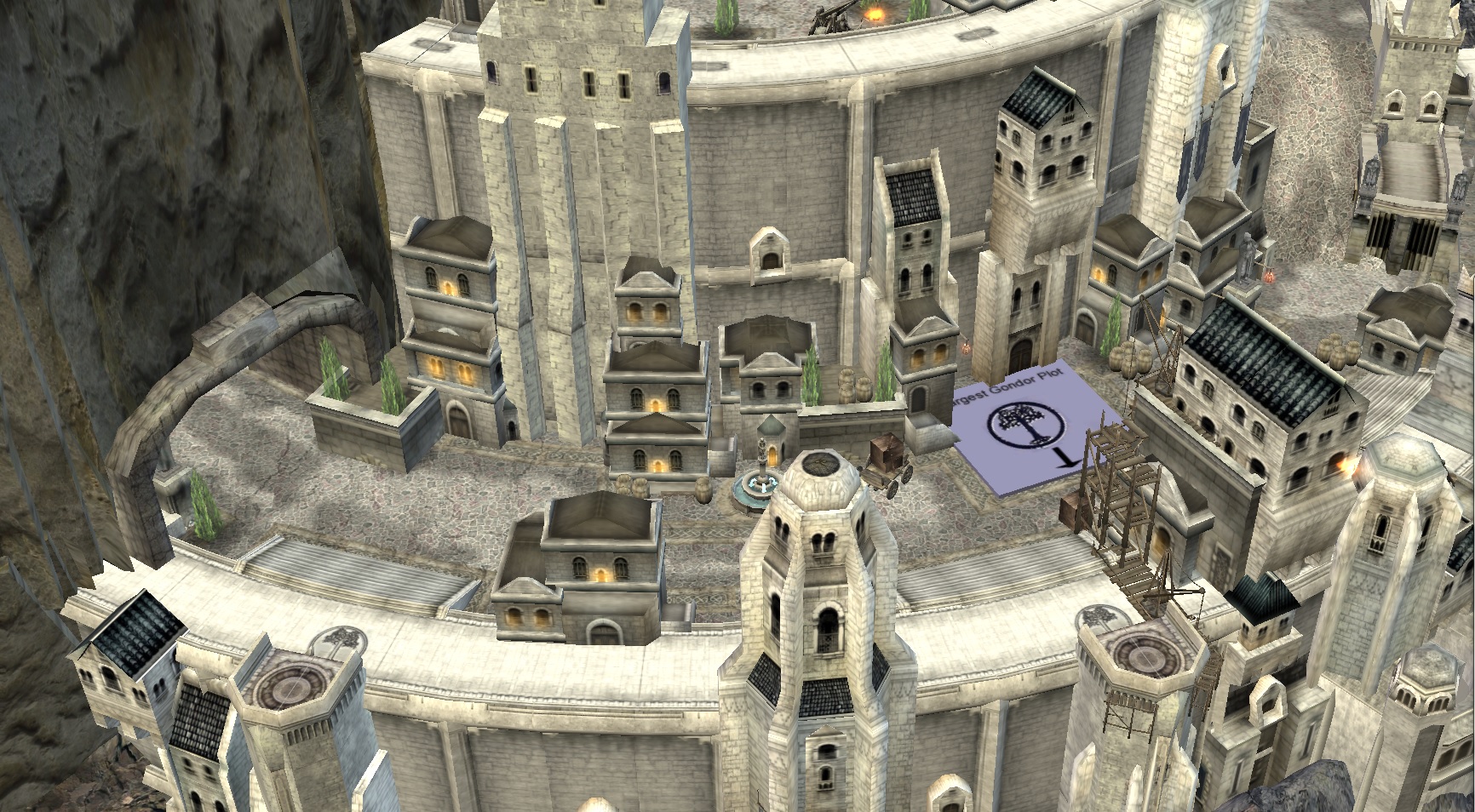 Minas Tirith map and textures addon - ModDB