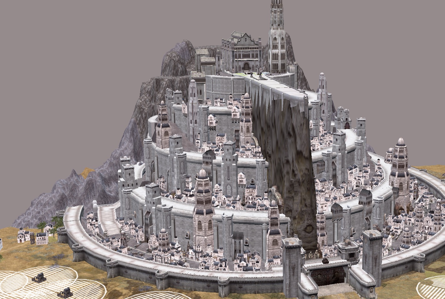 Minas Tirith map making news - ModDB