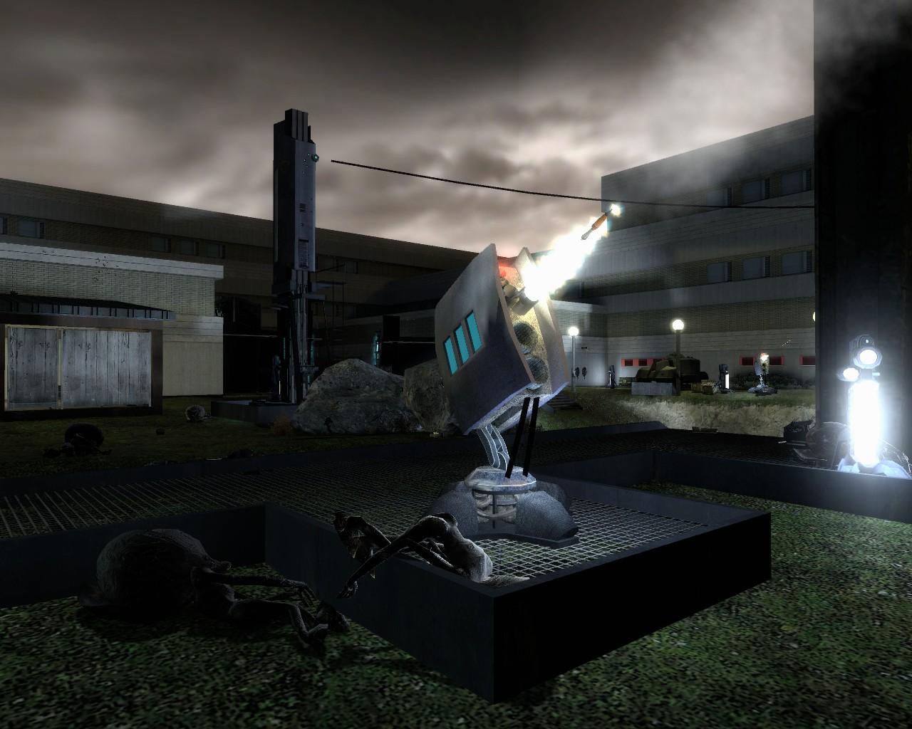 Combine Air Defense System image - Human Error mod for Half-Life 2: Episode Two - Mod DB1280 x 1024