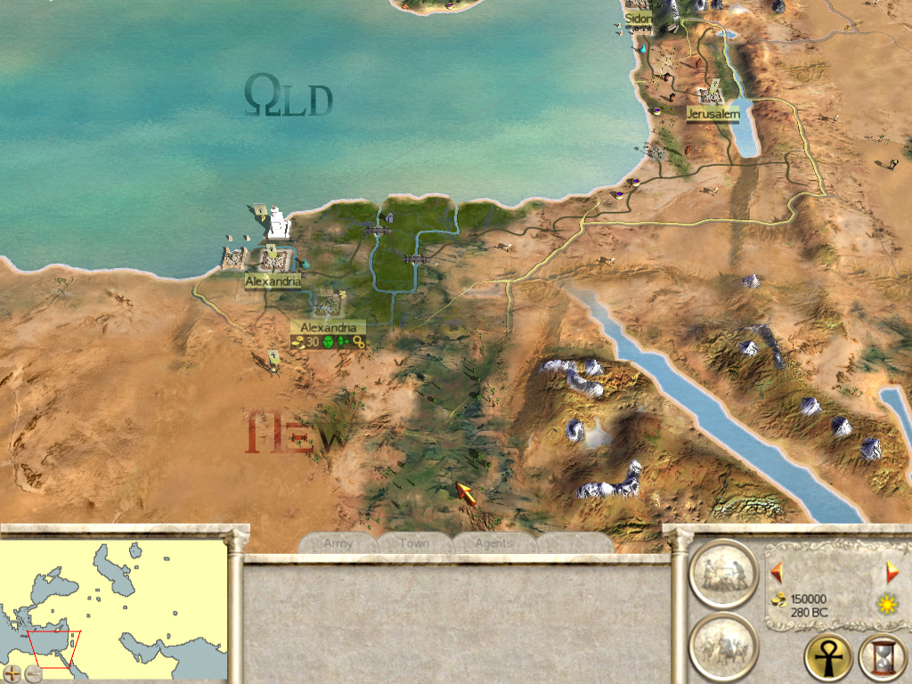 rome total war map