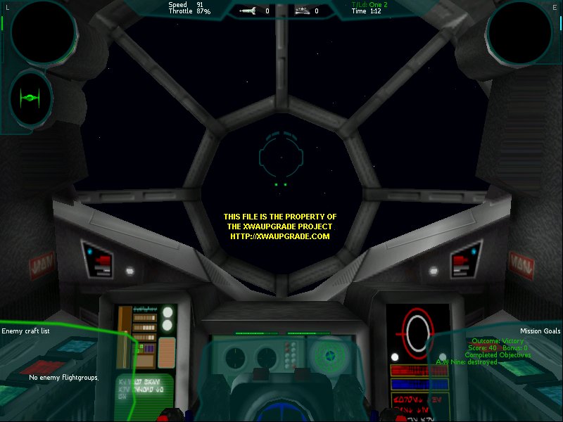 Star Wars X Wing Cockpit. Star Wars: X-Wing Alliance mod