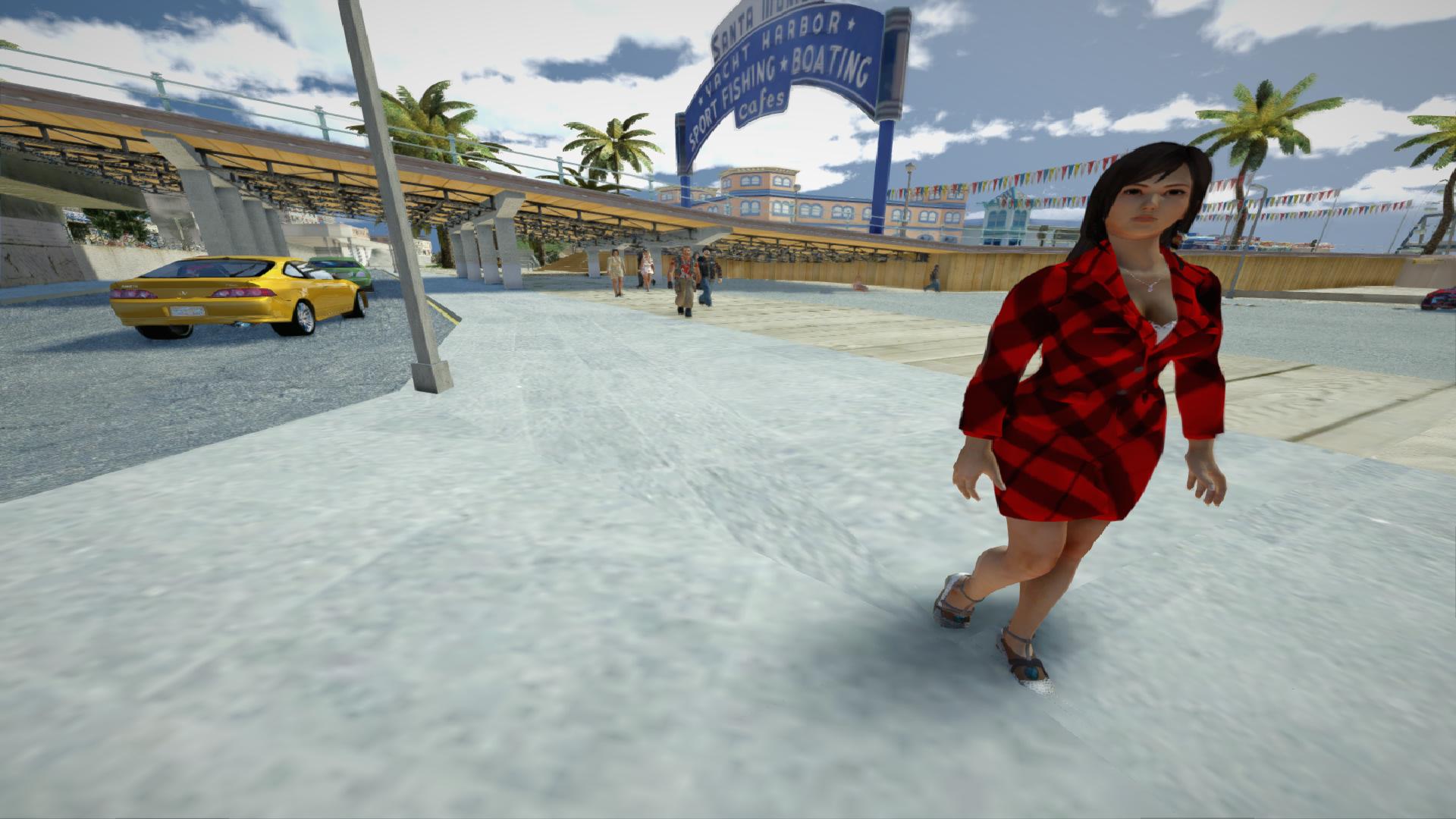 Kokoro Business Dress New Red Texture Version Image California Megamod For Grand Theft Auto