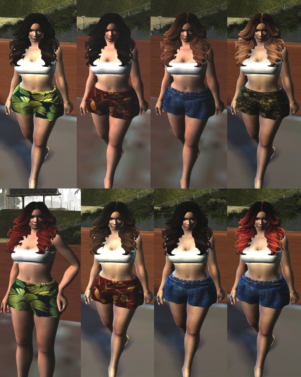 New Ped Variations Image California Megamod For Grand Theft Auto San Andreas Moddb