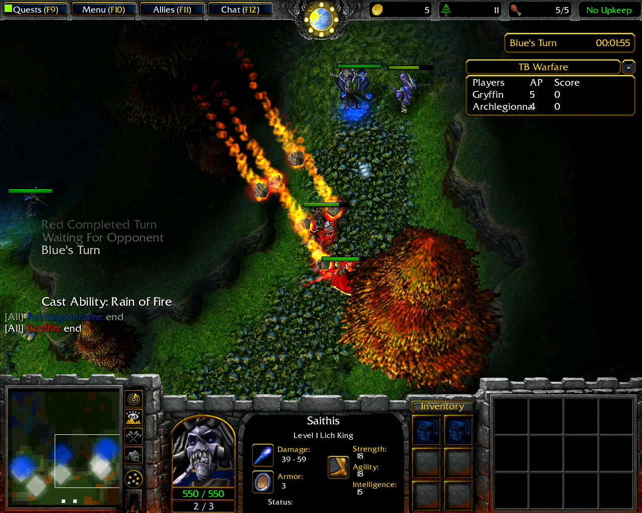 Rain of Fire image - Manifest Mod for Warcraft III: Frozen Throne