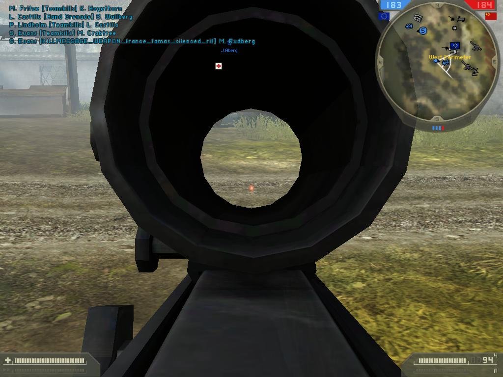 Edited famas red dot sight image - World war III mod for Battlefield 2 - Mod DB1024 x 768