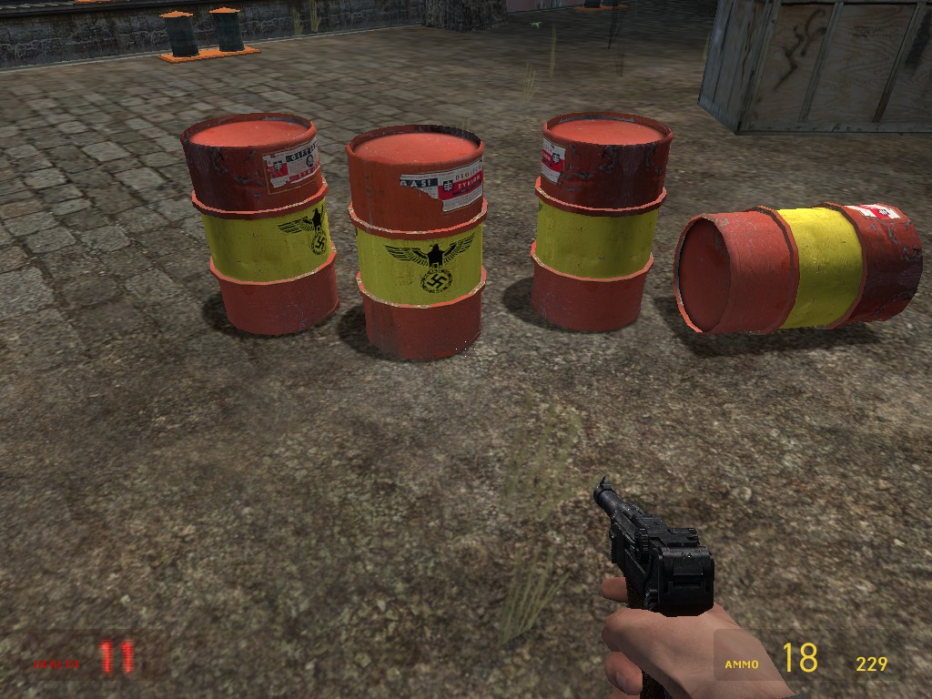 Half Life Barrel