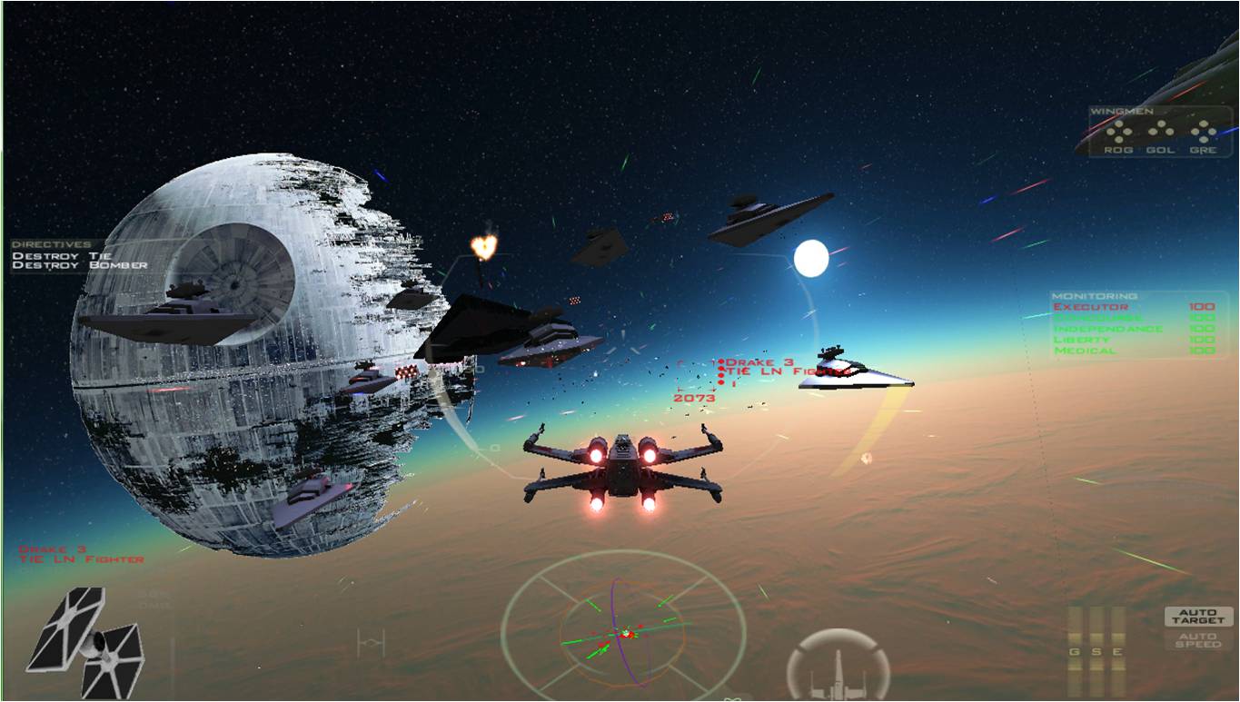 Star wars battle of endor space only
