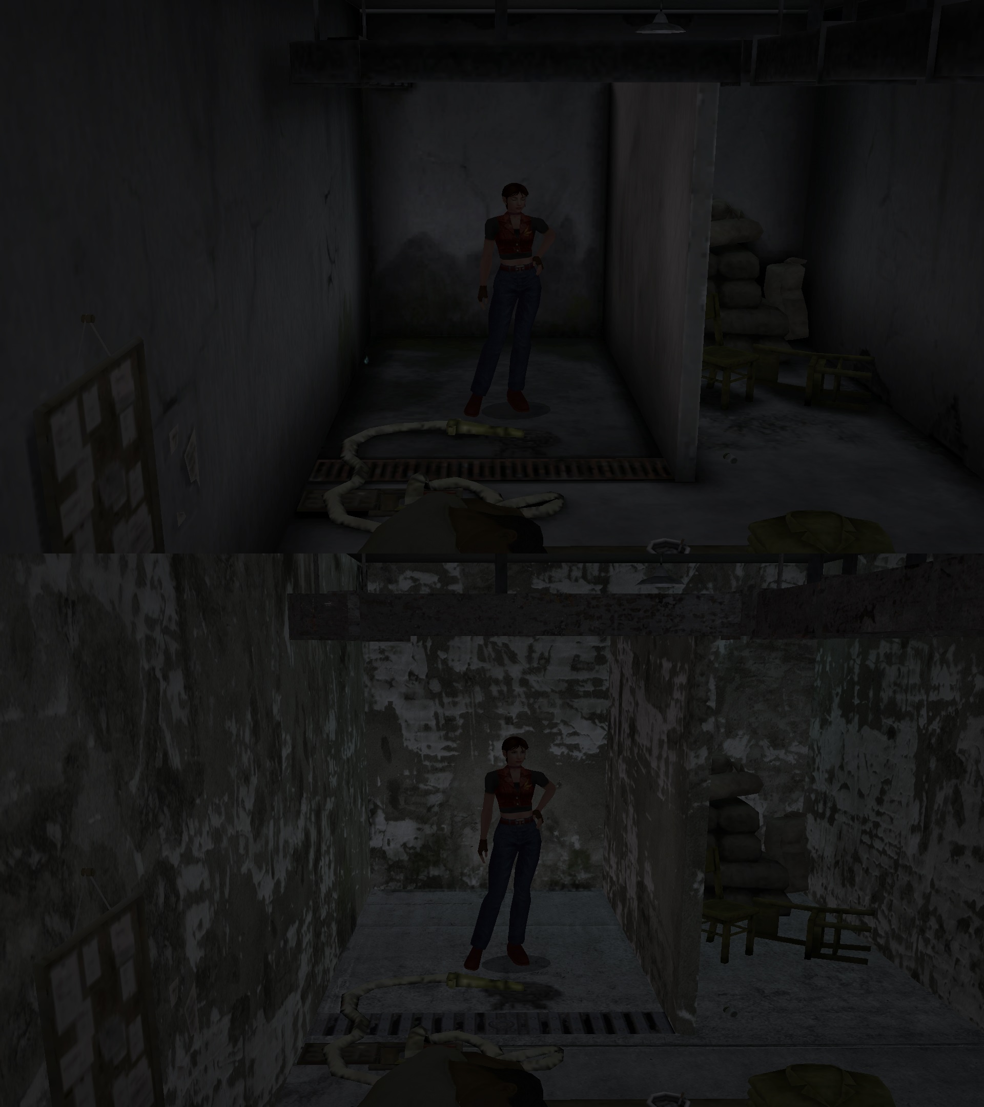 Restroom image - Resident Evil - CODE: Veronica X HD Project mod