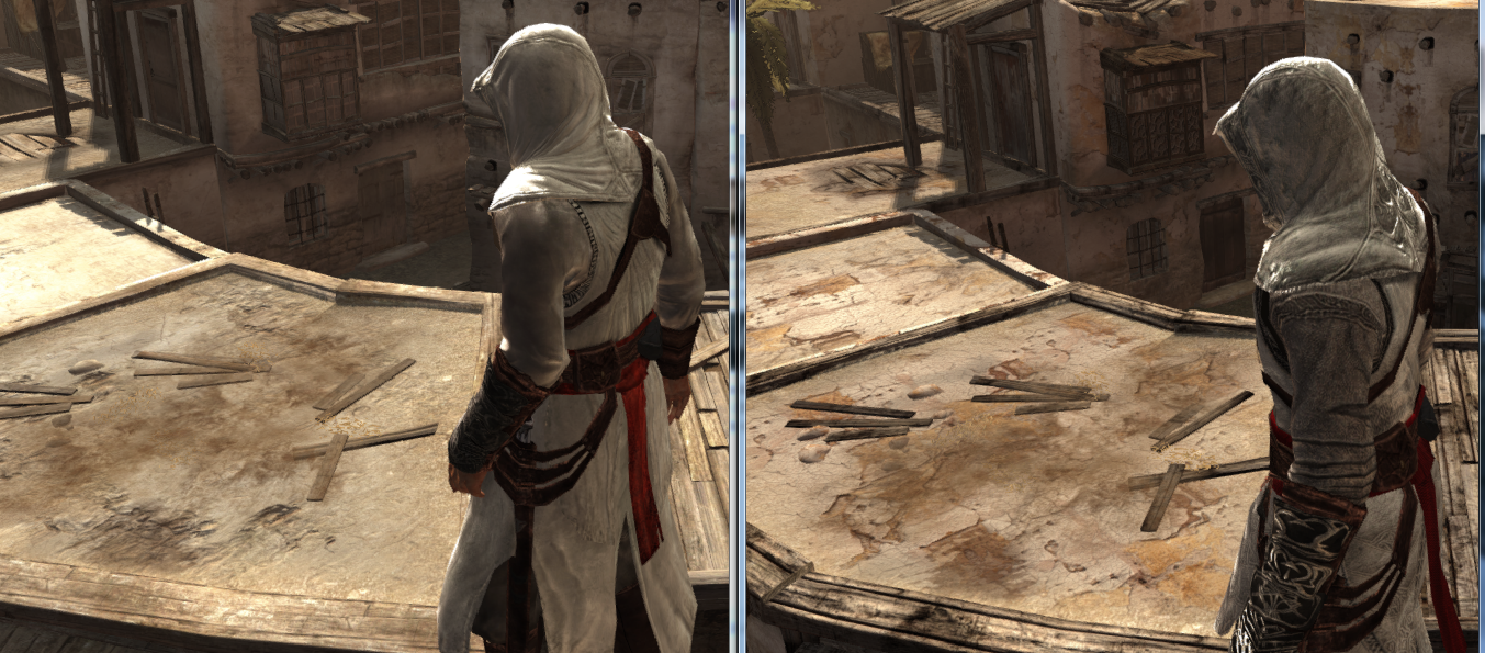 Assassin's Creed 2 Overhaul Mod Comparison + Commentary [Monteriggioni] 