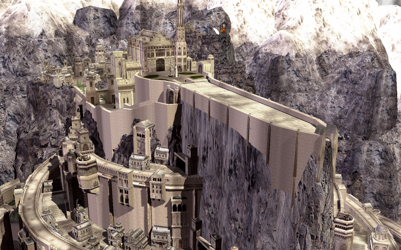 Stronghold Crusader Minas Tirith Map - Colaboratory