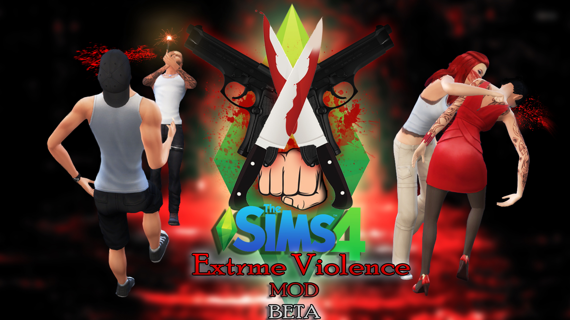 Extreme Violence mod for The Sims 4 Mod DB