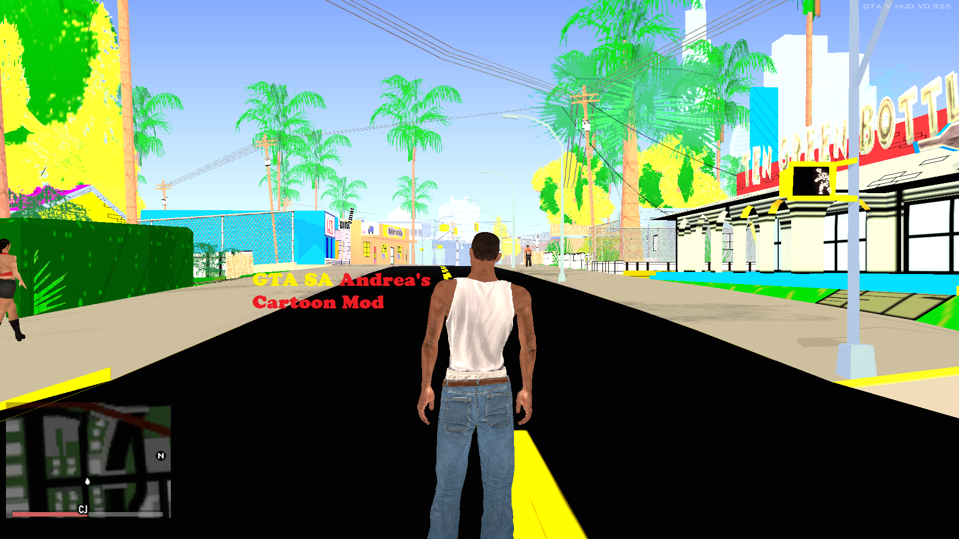 GTA Andrea's Cartoon Mod for Grand Theft Auto: San Andreas - Mod DB