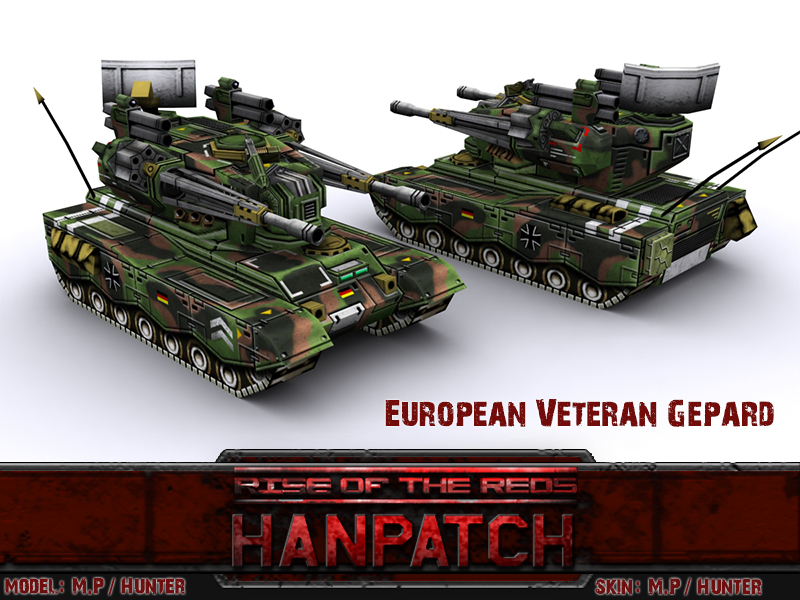 European Veteran Gepard Image Rise Of The Reds HanPatch Mod For C C