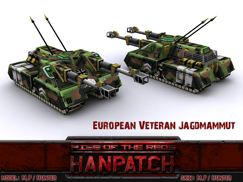 European Veteran Jagdmammut Image Rise Of The Reds HanPatch Mod For