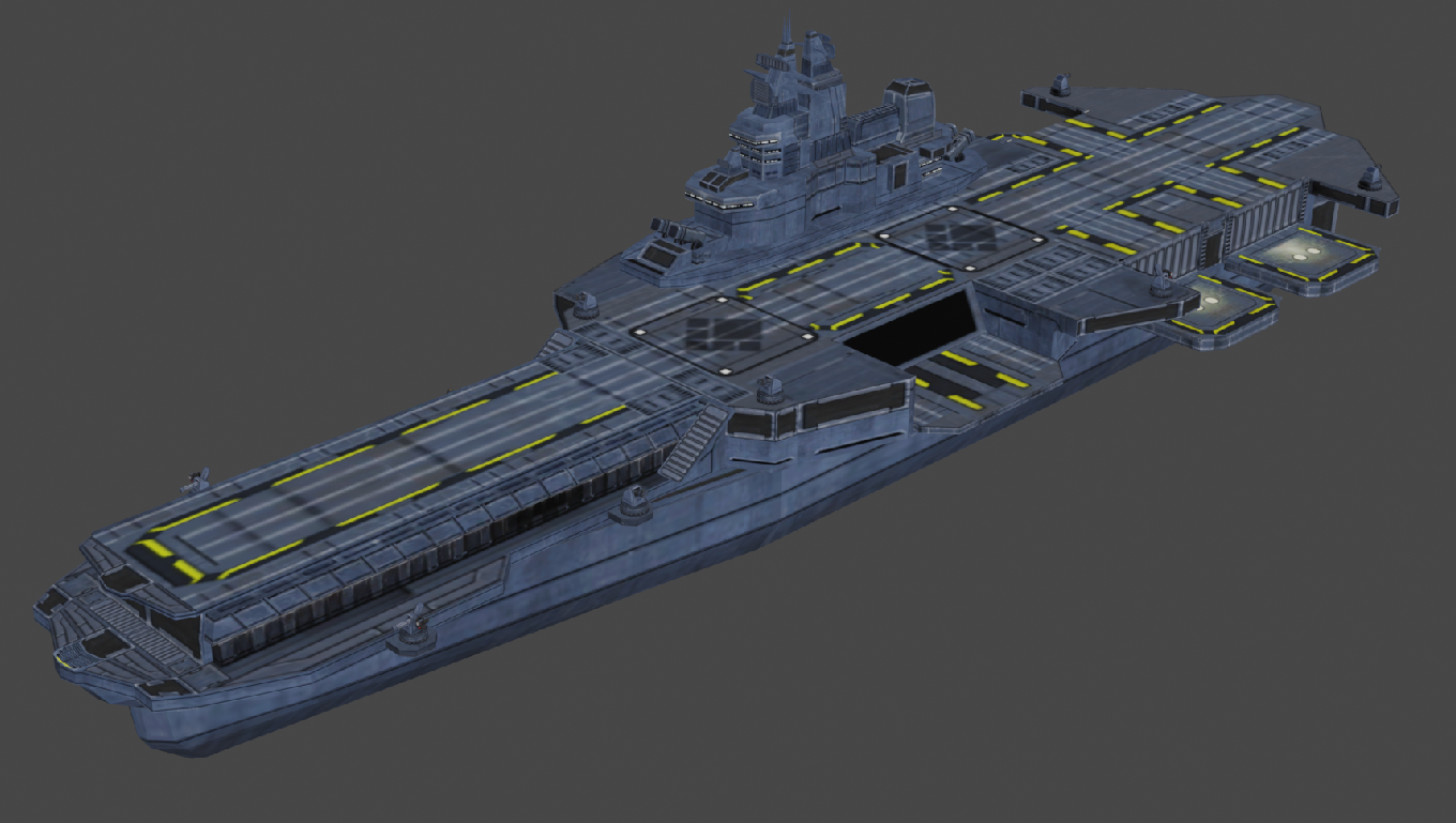 Uef Tech Amphibious Assault Ship Preview Image Commander Survival