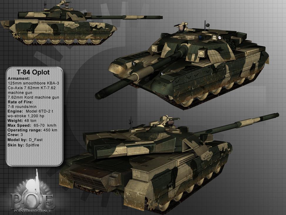 มาทำความรู้จักกับเจ้าม้าเหล็กยูเครน New T 84 - OPLOT-M กันดีกว่า