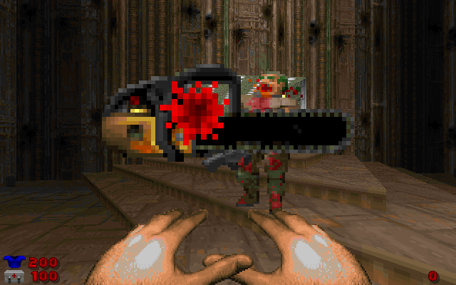 Throwable Chainsaw Image Omg Weapons And Monsters Mod For Doom