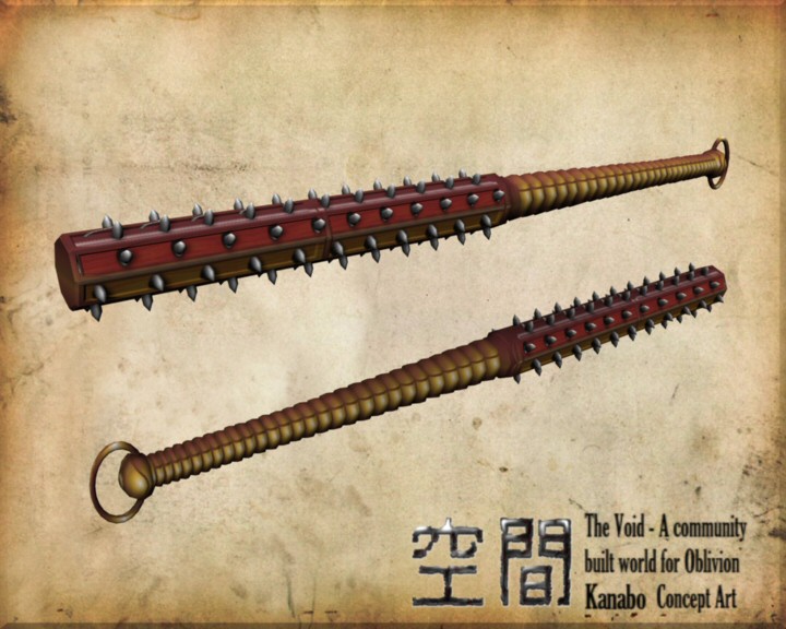 Kanabo - Design by MiideraSect image - Void-Oblivion mod for Elder