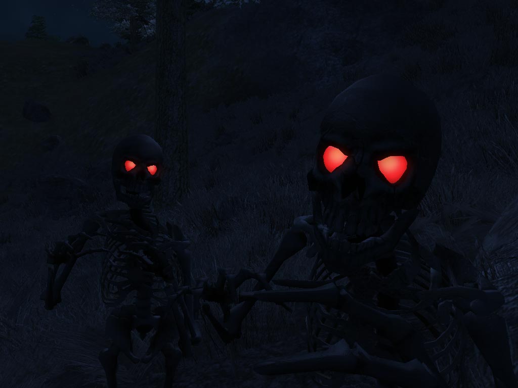 Creepy Skeletons