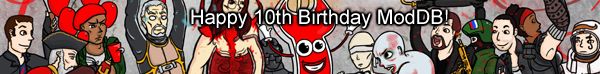 ModDB 10 Years Young