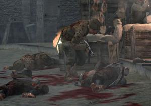 My comrades lay fallen before me.