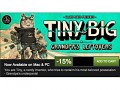 15% off on Tiny & Big while Steam Summer Sale