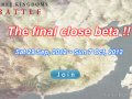 The final closed beta coming soon !
