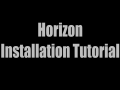 How to Install Horizon