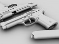 Gun modeling almost completed!