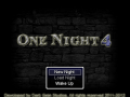 One Night 4 Demo 4.4.13 Released!