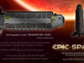 Soon you can pilot this ship with a real human crew. -- In an infinite universe.