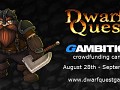 Dwarf Quest 2 crowdfunding campaign