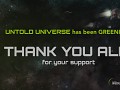 Untold Universe has been Greenlit on Steam!