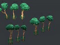 Sursday Dev Update: Why our trees are influenced by anime, comics and pixel art?