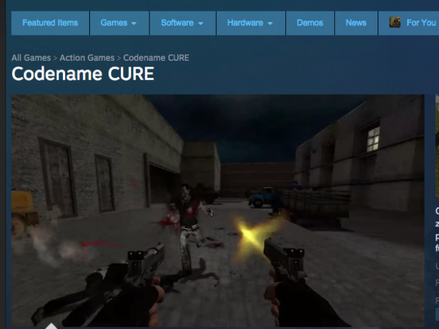 CURE Steam Release!