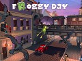 "Froggy Day" - a day when frogs fly!