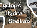 3 new enemies - Hydra, Cyclops, Shokan