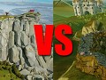 Rock of Ages 2: Bigger & Boulder [Dev Blog #11] - Level comparison: Scotland vs Wallachia