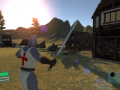 Clash of Aggresion 0.5.2 update: New medieval playable character: The Crusader 