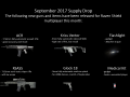 September's Supply Drop - New guns, items, optics, and more!